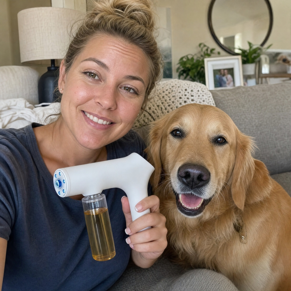 Odor Eliminator Spray Gun