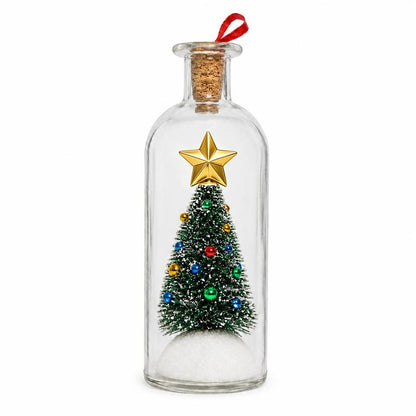 Recordable Christmas Tree in a Bottle